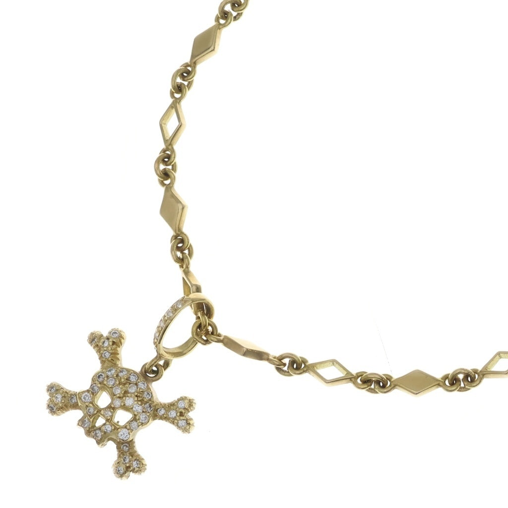 Loree Rodkin(ローリーロドキン) 18K Scull Necklace スカル ネックレス ゴールド