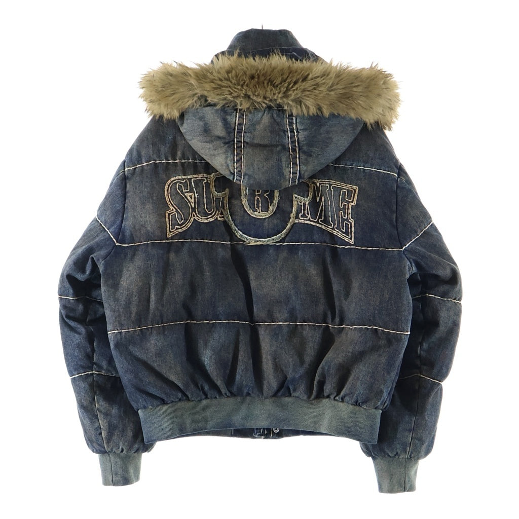 SUPREME(シュプリーム) 25AW ×True Religion Puffer Jacket トゥルーレリジョン パファージャケット ダウンジャケット インディゴ