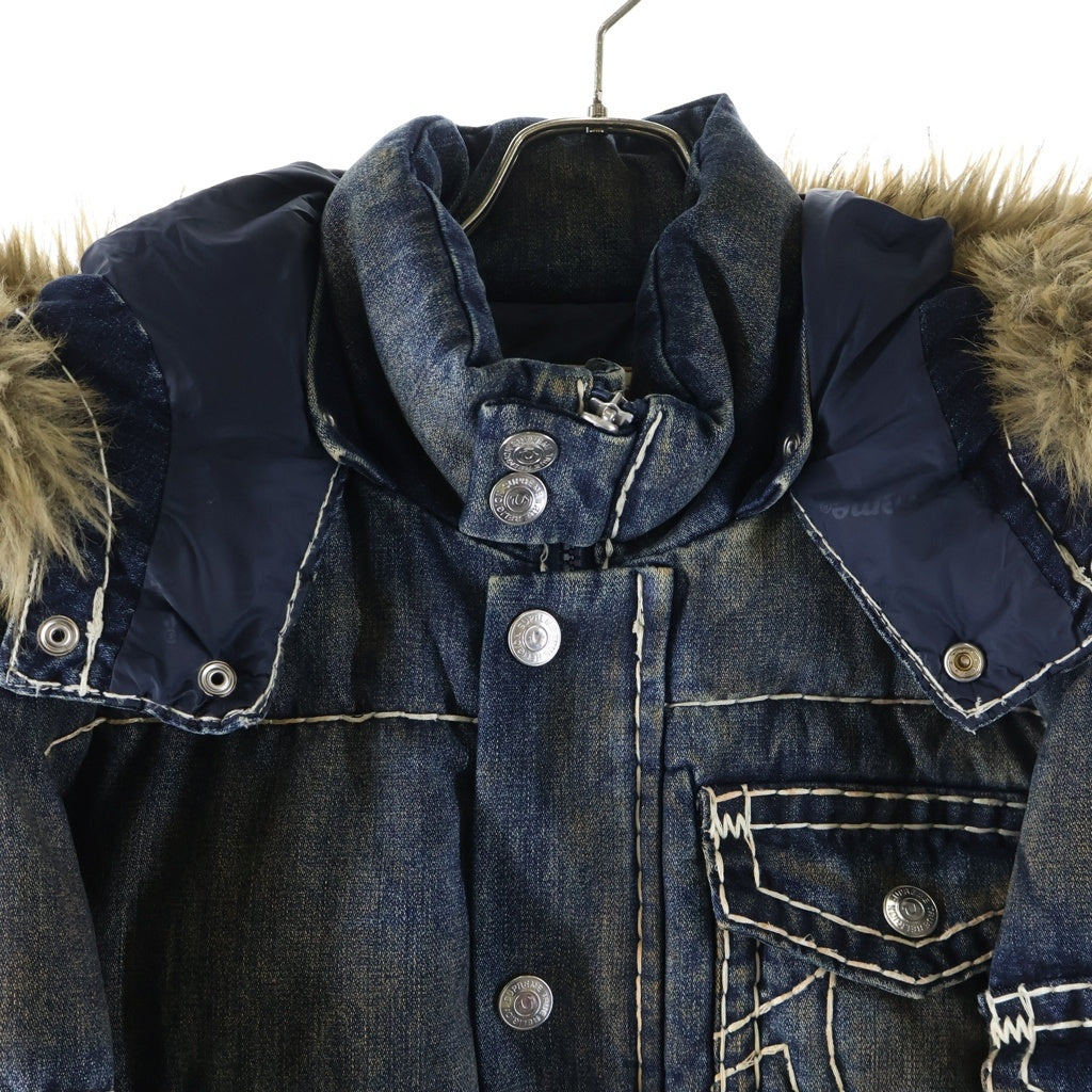 SUPREME(シュプリーム) 25AW ×True Religion Puffer Jacket トゥルーレリジョン パファージャケット ダウンジャケット インディゴ