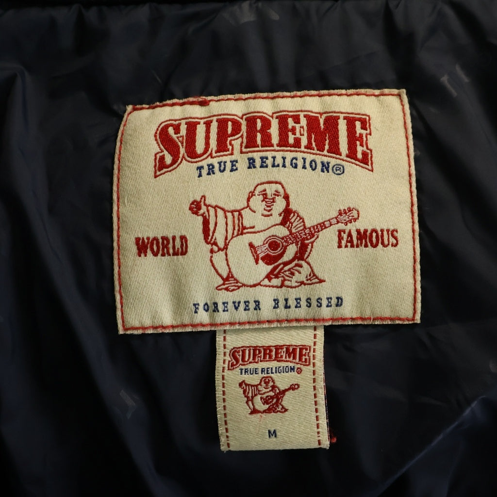 SUPREME(シュプリーム) 25AW ×True Religion Puffer Jacket トゥルーレリジョン パファージャケット ダウンジャケット インディゴ