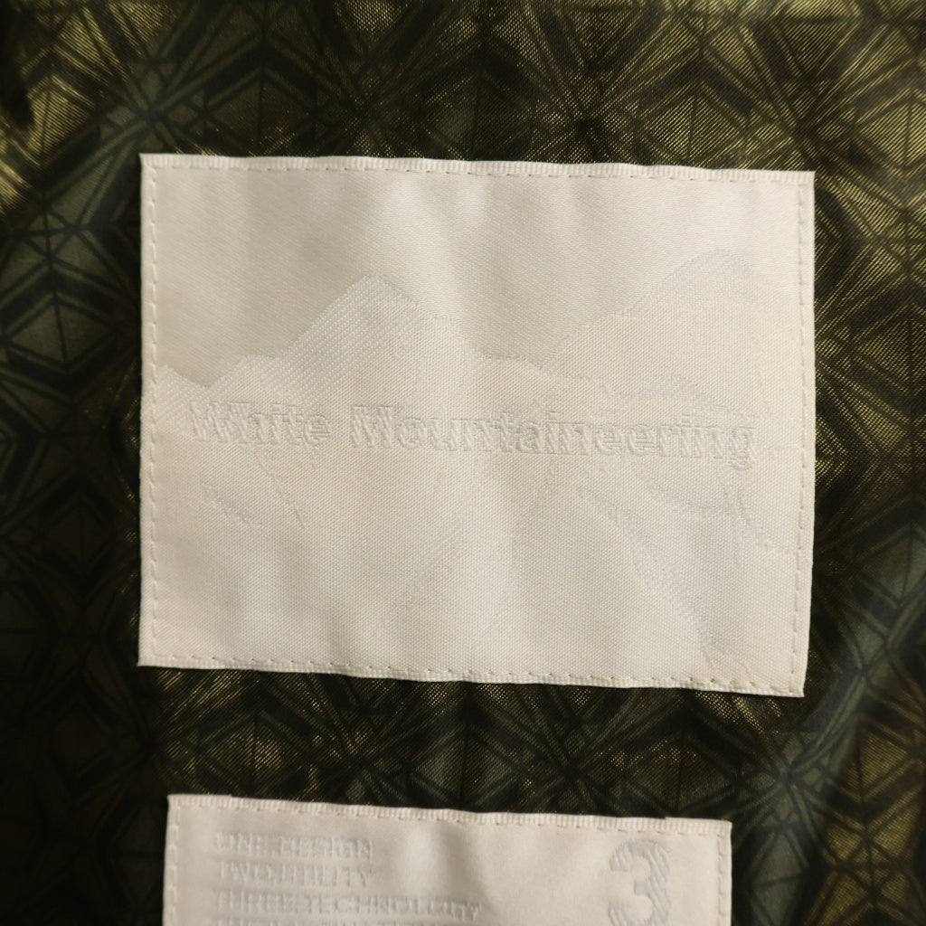 White Mountaineering(ホワイトマウンテニアリング) × PORTER POCKET NYLON FIELD MOUNTAIN ポーター ポケット マウンテン ナイロン ジャケット カーキ WM1371222