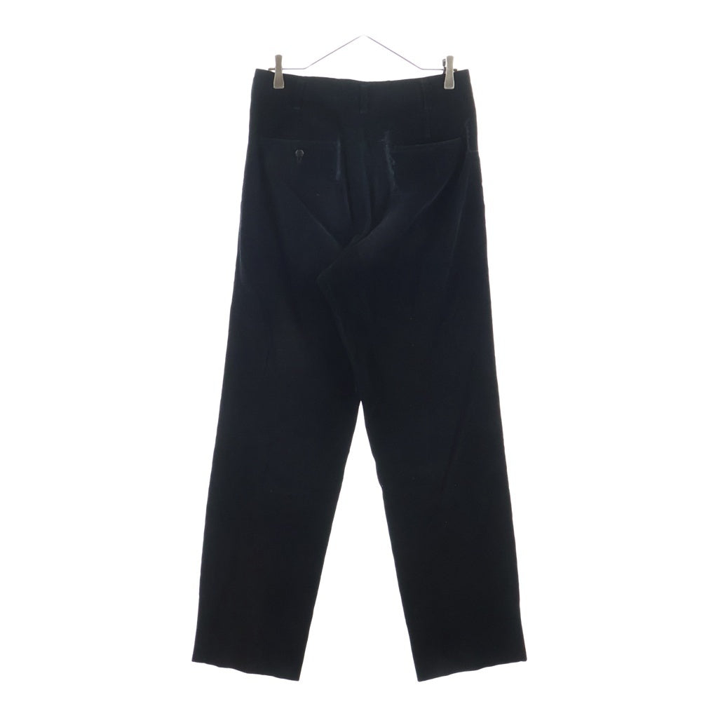 Yohji Yamamoto POUR HOMME(ヨウジヤマモト プールオム) 90s Corduroy Pants コーデュロイ パンツ ブラック サイズS
