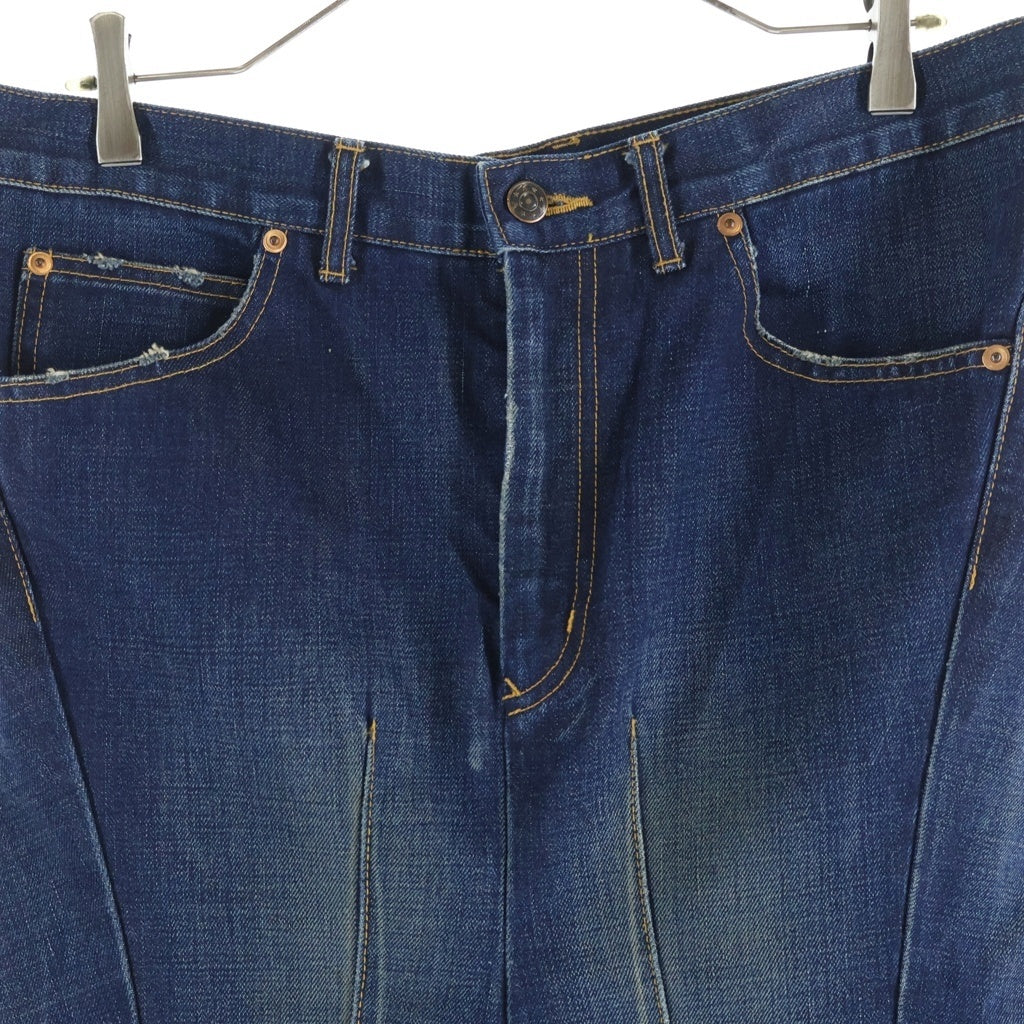 JUNYA WATANABE COMME des GARCONS(ジュンヤワタナベ コムデギャルソン) 05SS Archive Denim Pants デニム パンツ 立体裁断 インディゴ レディース JO-S077