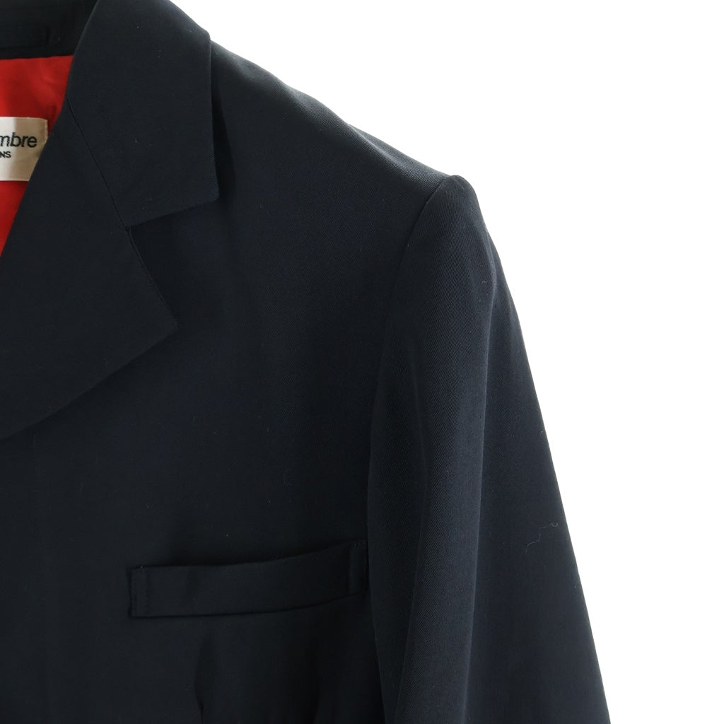 robe de chambre COMME des GARCONS(ローブドシャンブル コムデギャルソン) 90s AD1998 Archive Tailored Jacket テーラードジャケット 金ボタン ブラック レディース RJ-100020