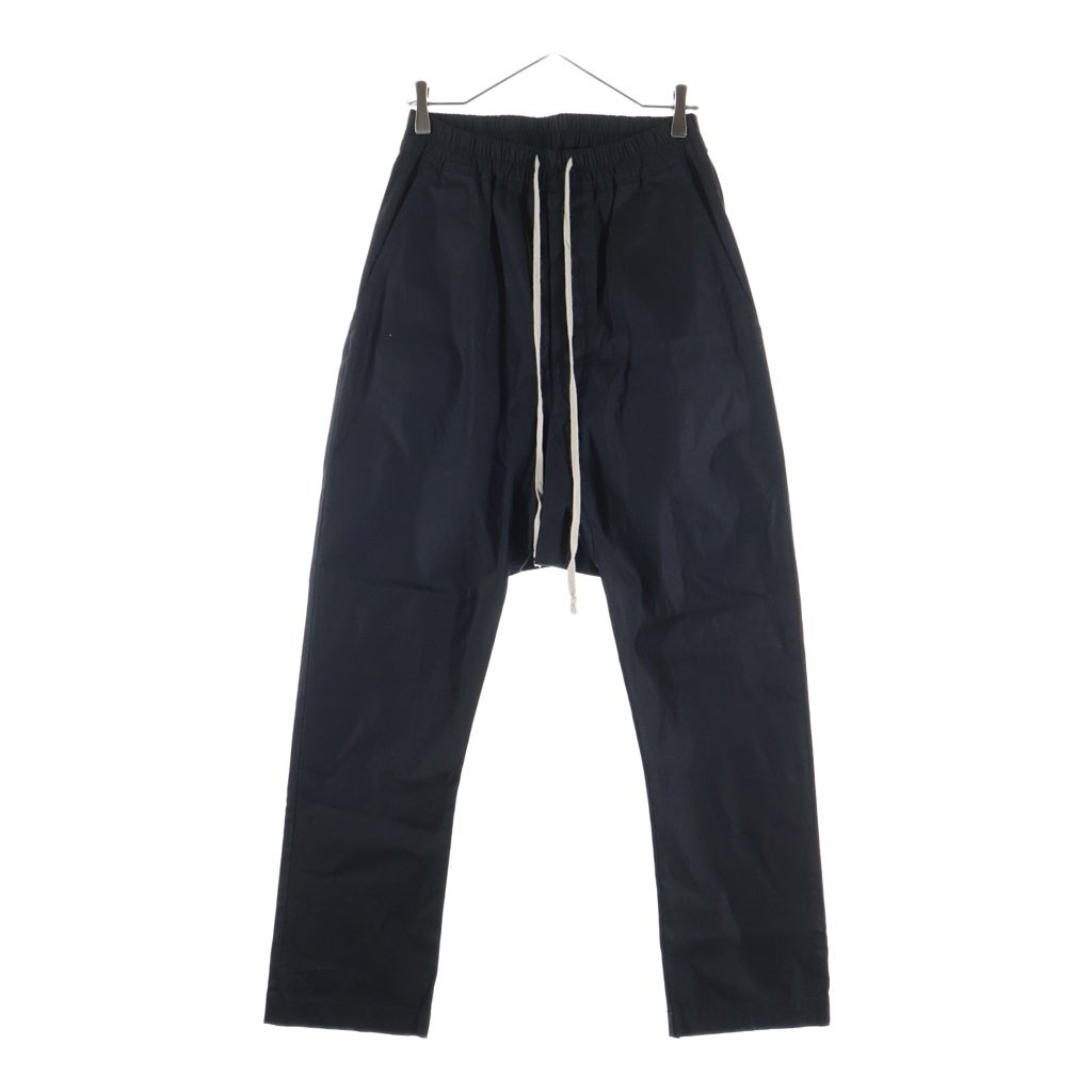 Rick Owens(リックオウエンス) 19SS DRAWSTRING LONG ドローストリング サルエルパンツ ブラック RU19S2380-TE