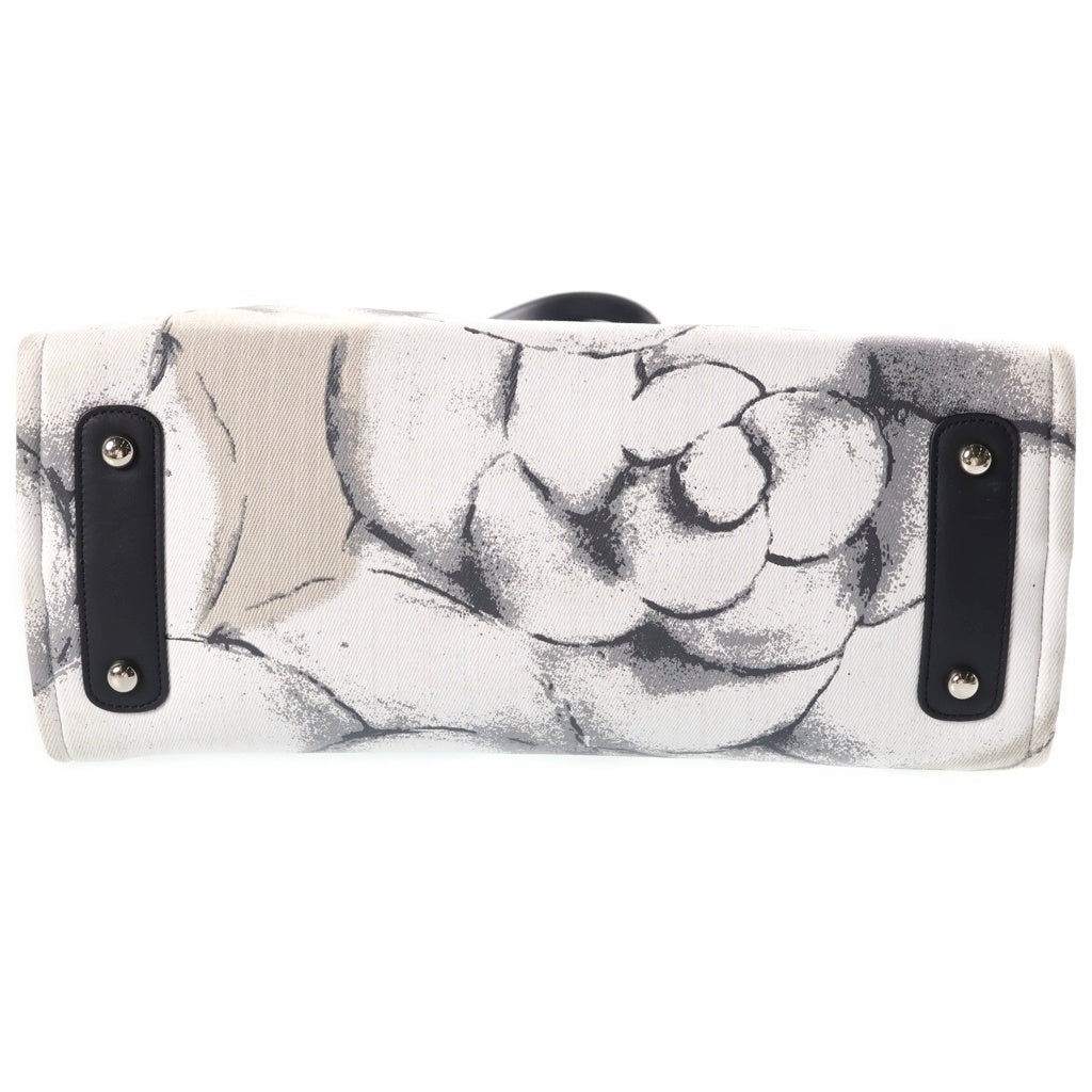 CHANEL(シャネル) カメリア ココマーク トートバッグ ホワイト A91422 レディース