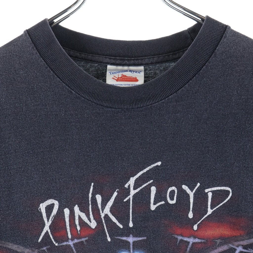 VINTAGE(ヴィンテージ) 90S PINK FLOYD THE WALL ピンクフロイド ザ・ウォール バンド クルーネック半袖Tシャツ ブラック