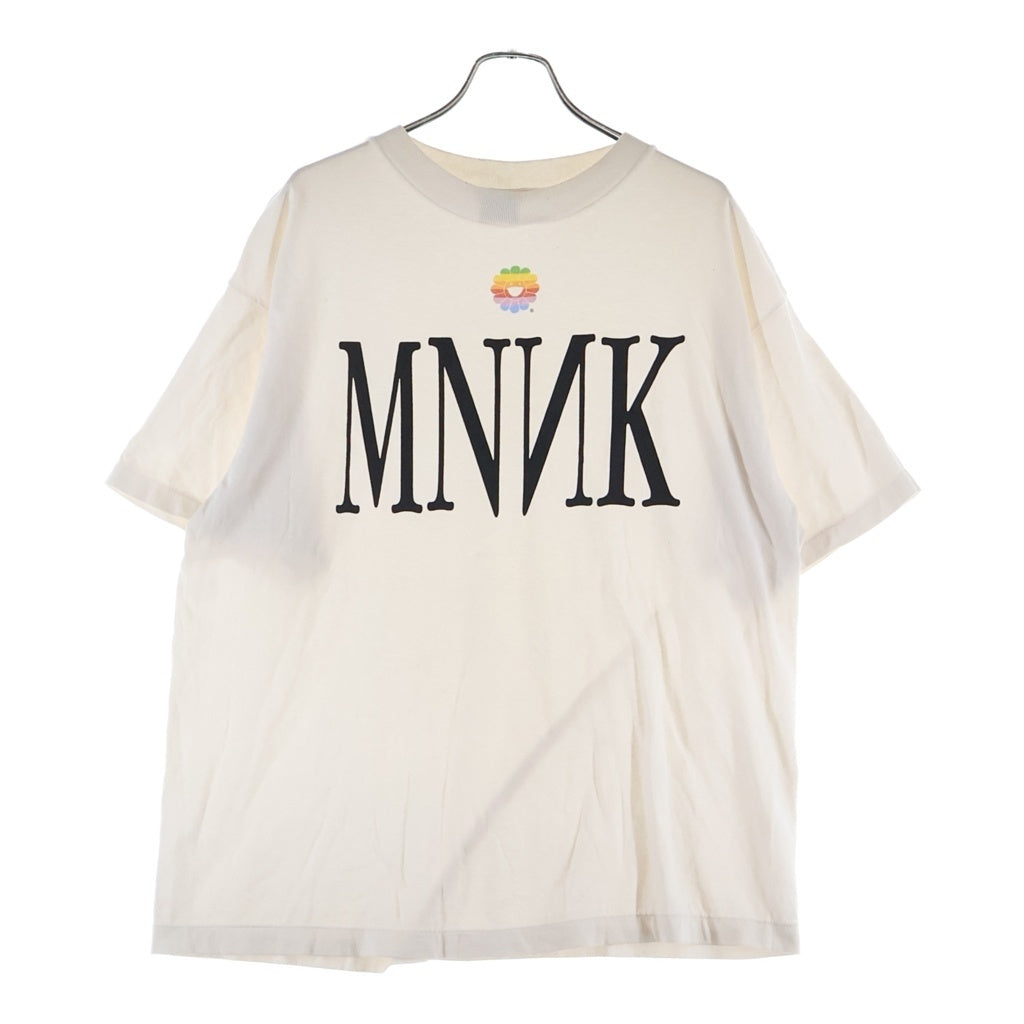 NO BRAND(ノーブランド) mononoke・made(モノノケ・メイド) S/S T-SHIRT MNNK 半袖Tシャツ ホワイト MT-MK8-0000-001