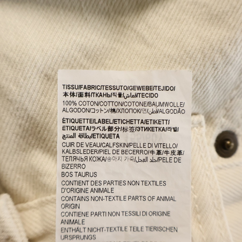 SAINT LAURENT PARIS(サンローランパリ) Denim Short Pants デニムショートパンツ ホワイト レディース 681317 Y23NO