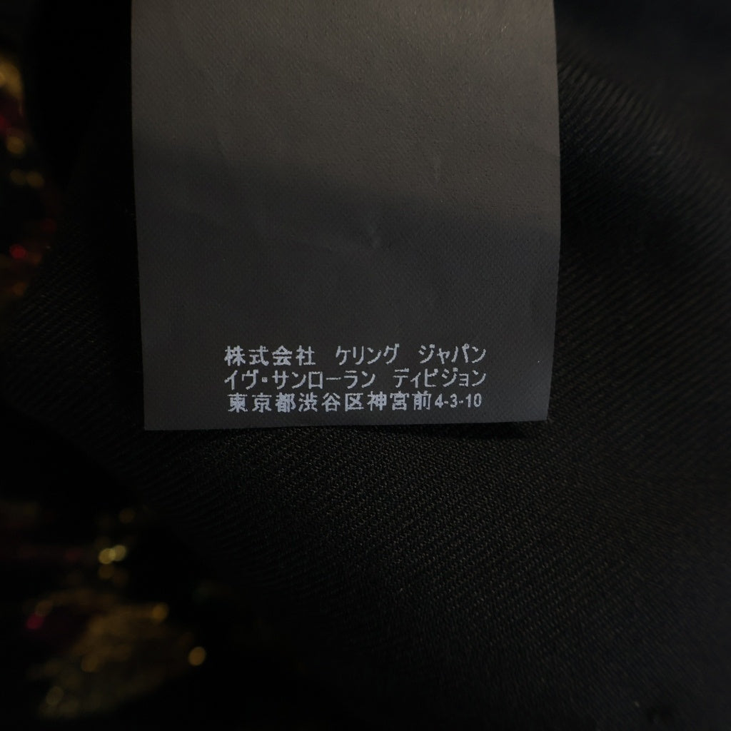 SAINT LAURENT PARIS(サンローランパリ) Silk Skirt ジャガード シルク