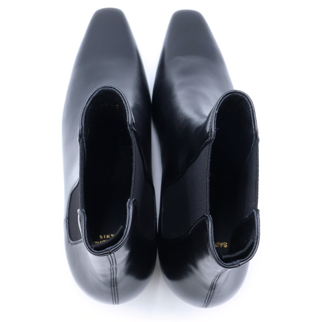 SAINT LAURENT PARIS(サンローランパリ) Rainer 55 Booties サイドゴア チェルシー ショートブーツ ブラック 776885