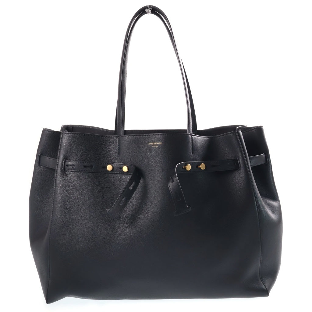 THOM BROWNE(トムブラウン) MRS.THOM Bag カバス カーフ バッグ ブラック レディース