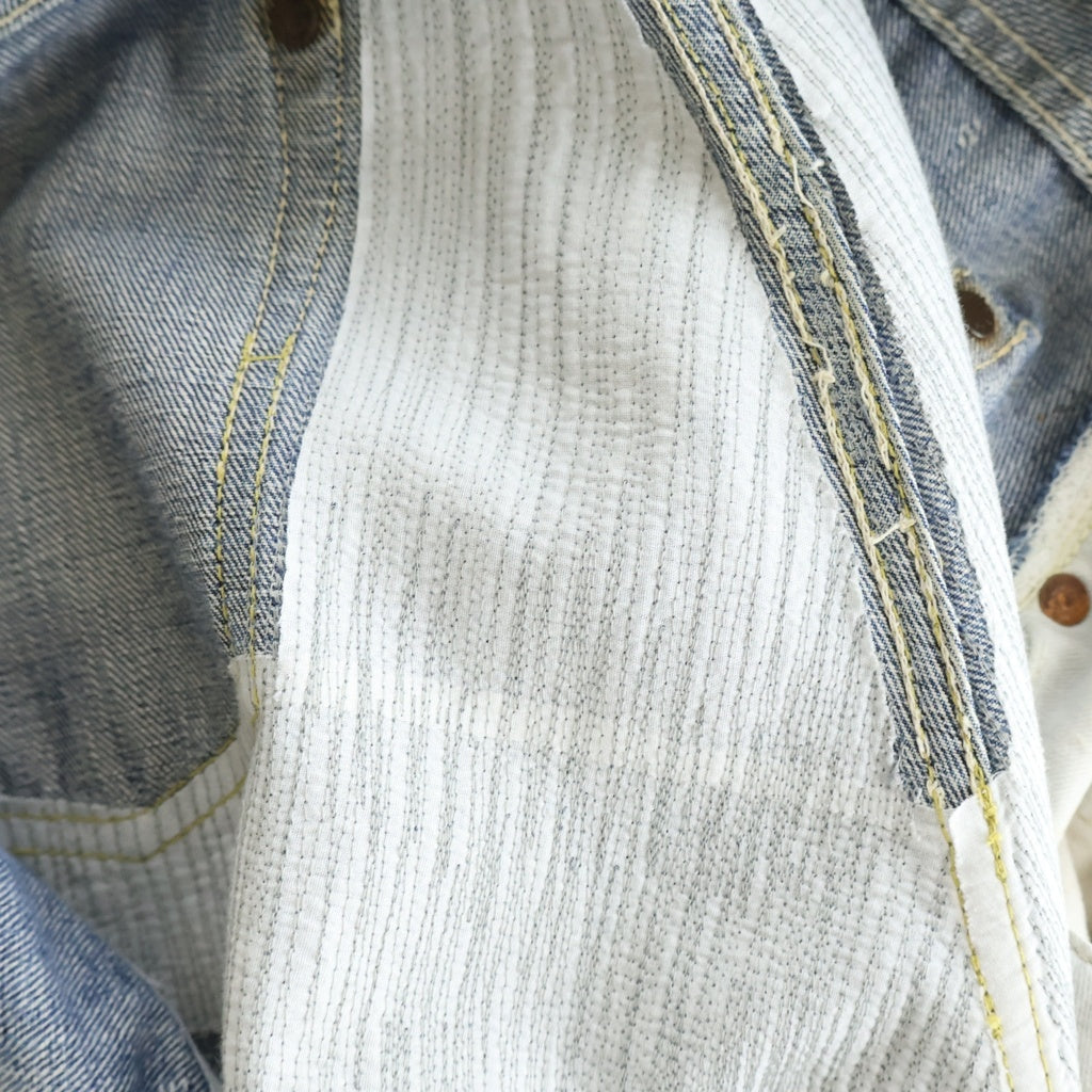 Levi's(リーバイス) 40-50s VINTAGE 501XX 47MODEL ヴィンテージ 片面BIG E ボタン裏刻印無 センターセット ボタンフライ デニムパンツ インディゴ