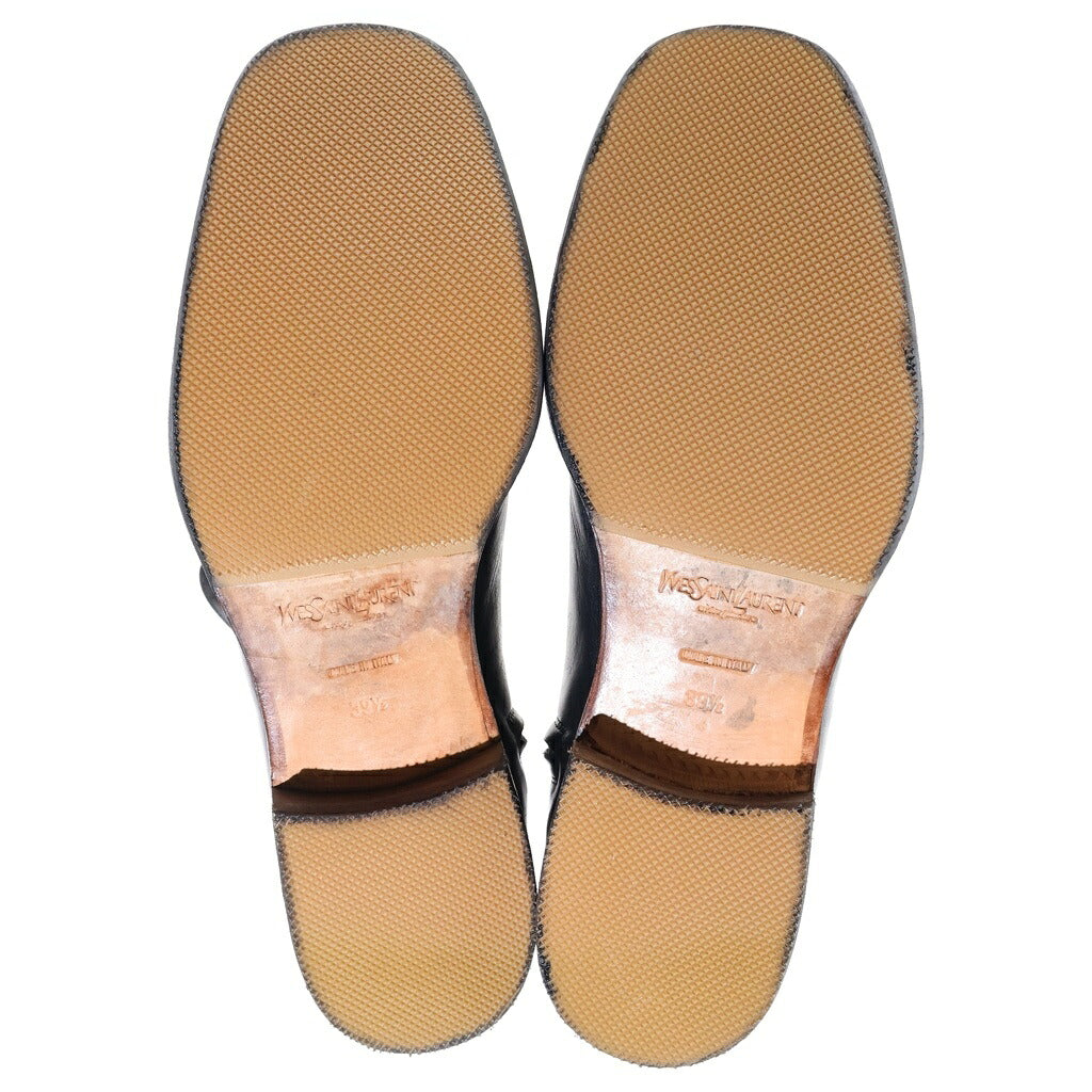 YVES SAINT LAURENT(イヴサンローラン) 00s トムフォード期 Leather Boots ジョニー レザーブーツ ブラック