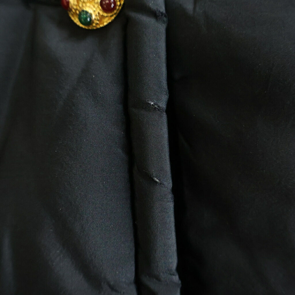 CHANEL(シャネル) 96AW VINTAGE Silk Long Down Coat ヴィンテージ シルク ロング ダウンコート ブラック レディース