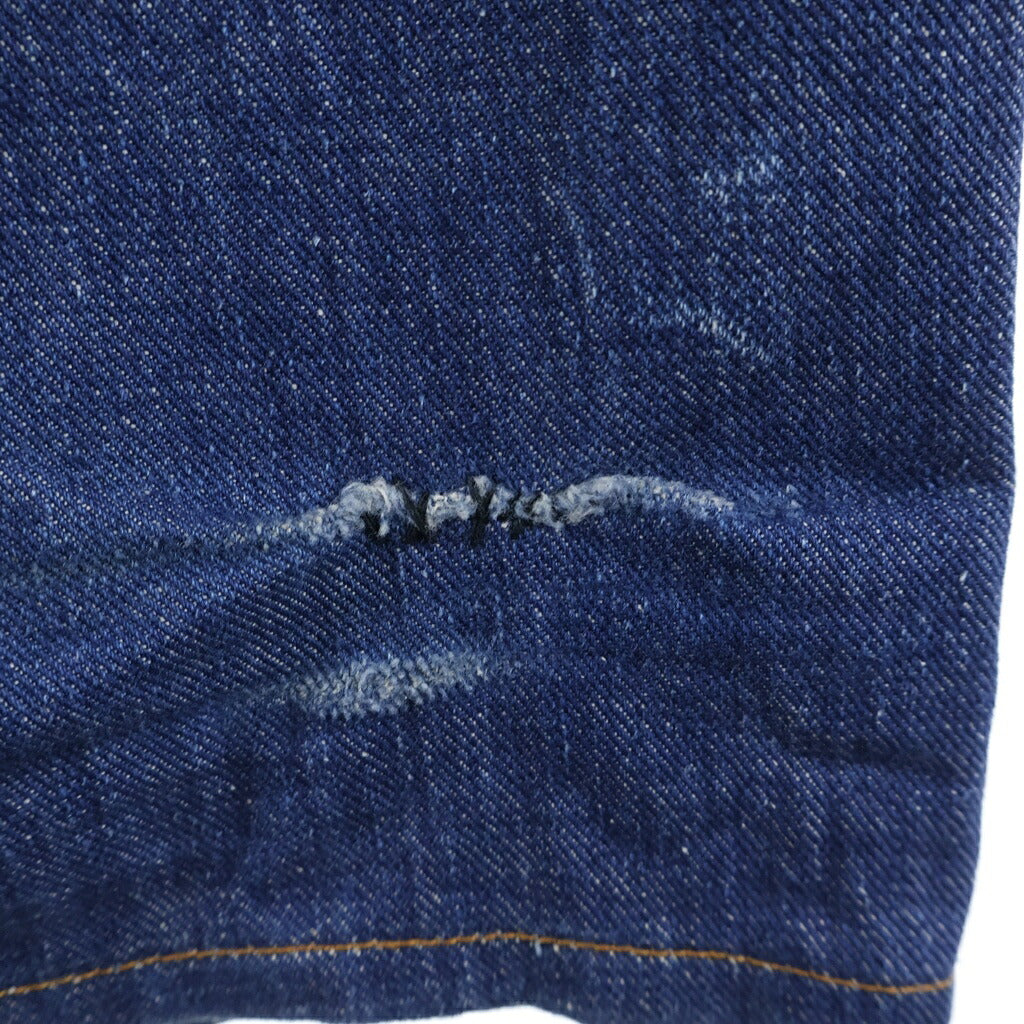 Wrangler(ラングラー) 60s VINTAGE 13MWZ ヴィンテージ 斜めベル オフセット ジップフライ デニムパンツ インディゴ