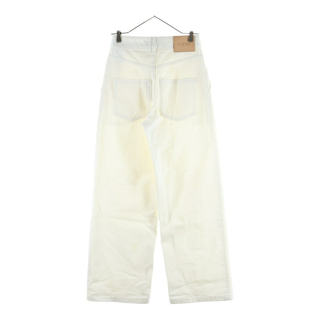 LOEWE(ロエベ) Anagram Baggy Denim Pants アナグラム バギー デニムパンツ ホワイト S616Y11X41
