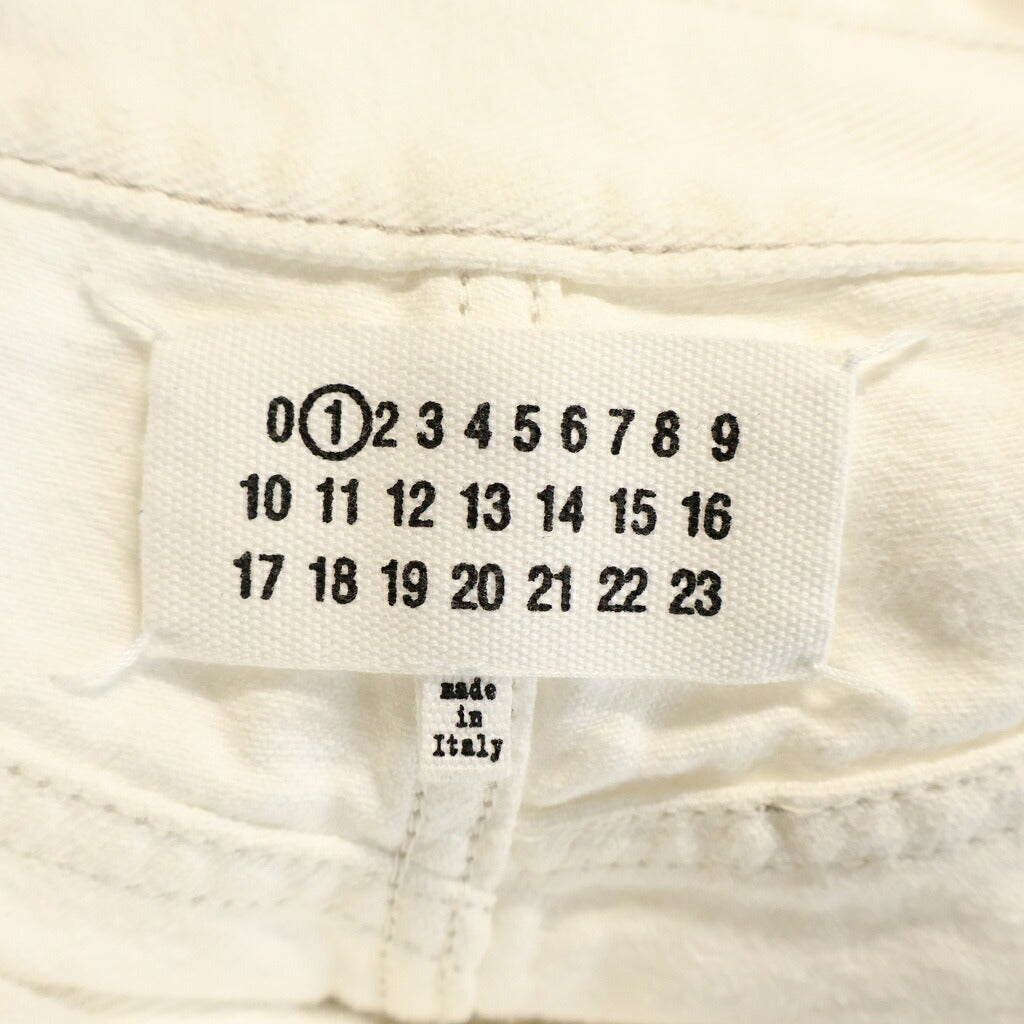 Maison Margiela(メゾンマルジェラ) 24SS Denim Pants スラッシュディテール デニムパンツ ホワイト S51LA0106 S47399