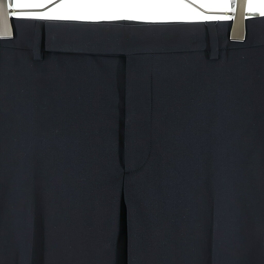SAINT LAURENT PARIS(サンローランパリ) Uniform Wool Pants ユニフォーム ウール スラックス パンツ ブラック 816930 3YR39 637089 Y404W