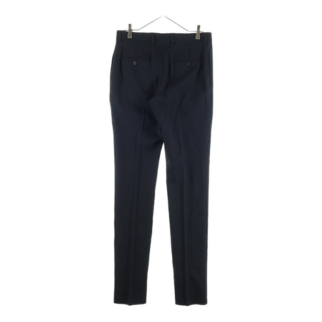 SAINT LAURENT PARIS(サンローランパリ) Uniform Wool Pants ユニフォーム ウール スラックス パンツ ブラック 816930 3YR39 637089 Y404W