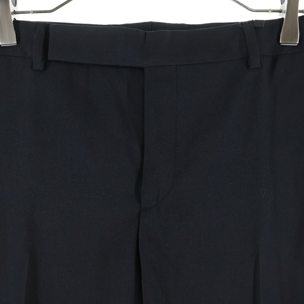 SAINT LAURENT PARIS(サンローランパリ) Uniform Wool Pants ユニフォーム ウール スラックス パンツ ブラック 816930 3YR39 637089 Y404W