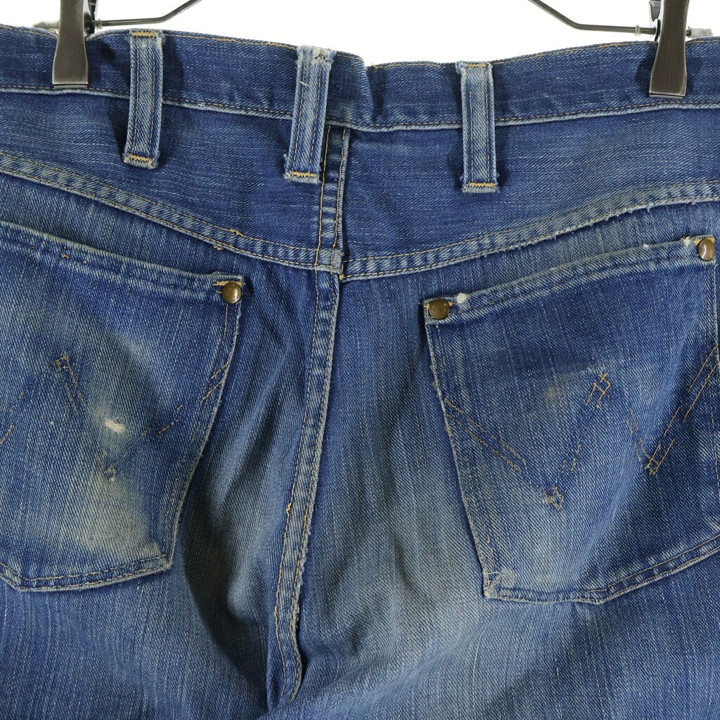 Wrangler(ラングラー) 50S 11MWZ Denim Pants 縦ベル ボタンフライ デニムパンツ インディゴ