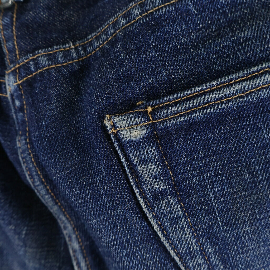 WAREHOUSE(ウェアハウス) ×Free & Easy (フリー&イージー) RM700 Denim Pants ボタンフライ バックル デニムパンツ インディゴ