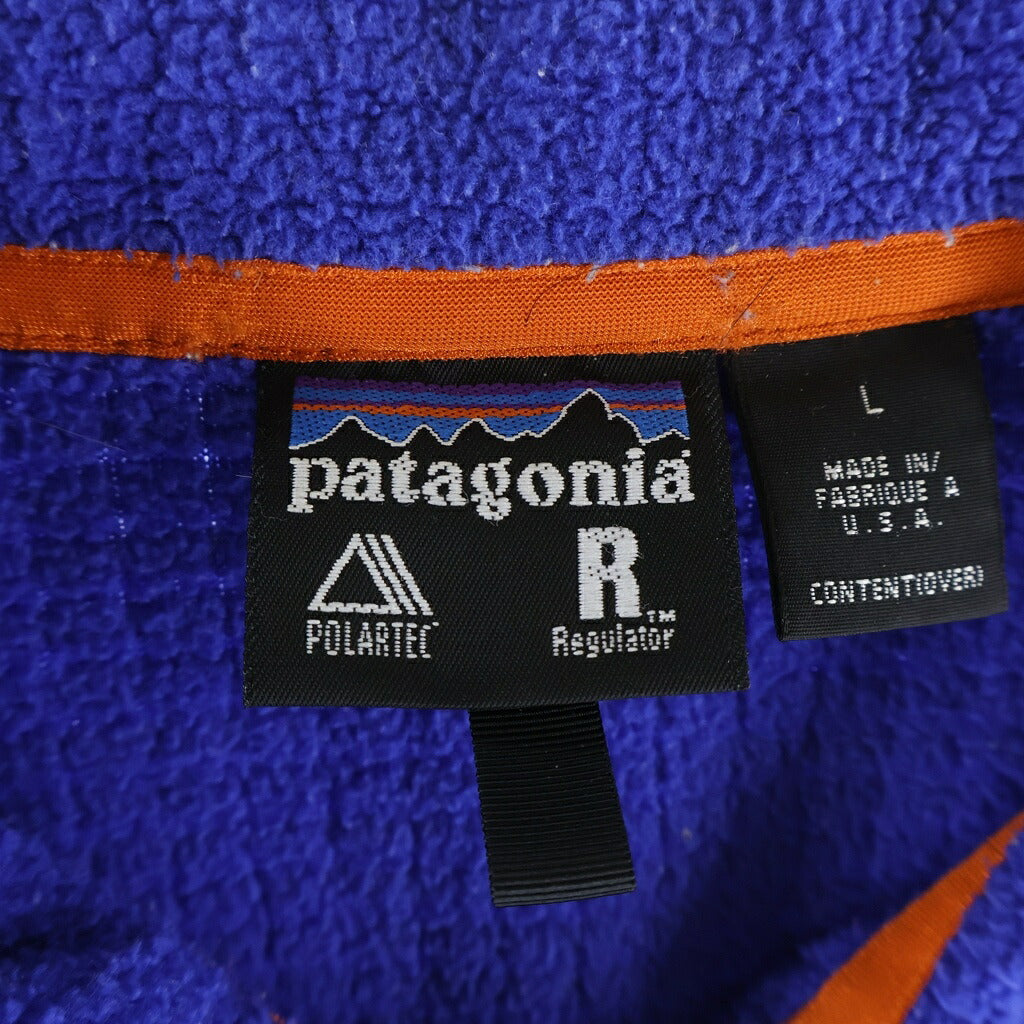 PATAGONIA(パタゴニア) 00s Zip Up Jacket ジップアップ フリース ジャケット アウター ブルー 25300