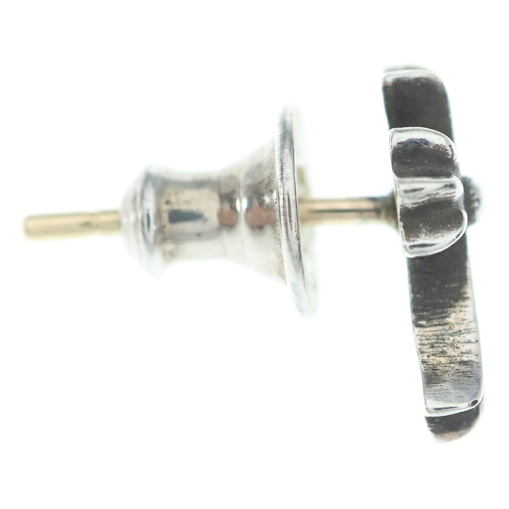 CHROME HEARTS(クロムハーツ) CH CRSS 2 FAT CHクロスファット スタッドピアス シルバー BCA092