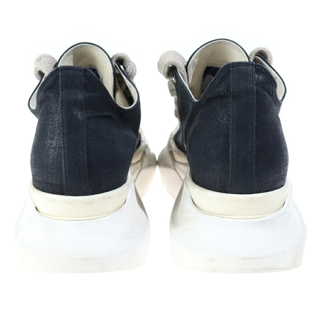 DRKSHDW(ダークシャドウ) JUMBO LACE ABSTRACT ジャンボレース アブストラクト ローカットスニーカー ブラック