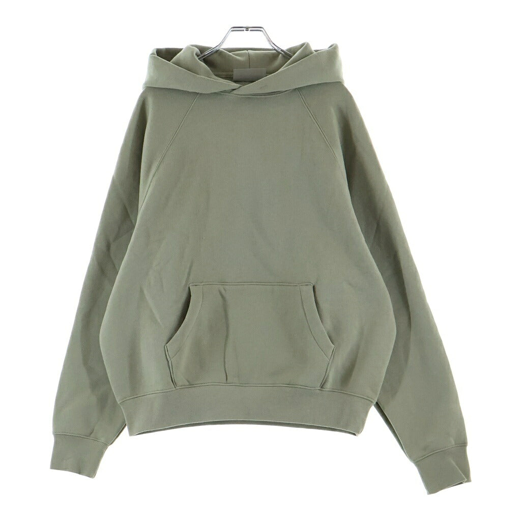 FEAR OF GOD ESSENTIALS(フィアオブゴッド エッセンシャルズ) HOODIE バックラバーロゴ プルオーバースウェットパーカー フーディー カーキ