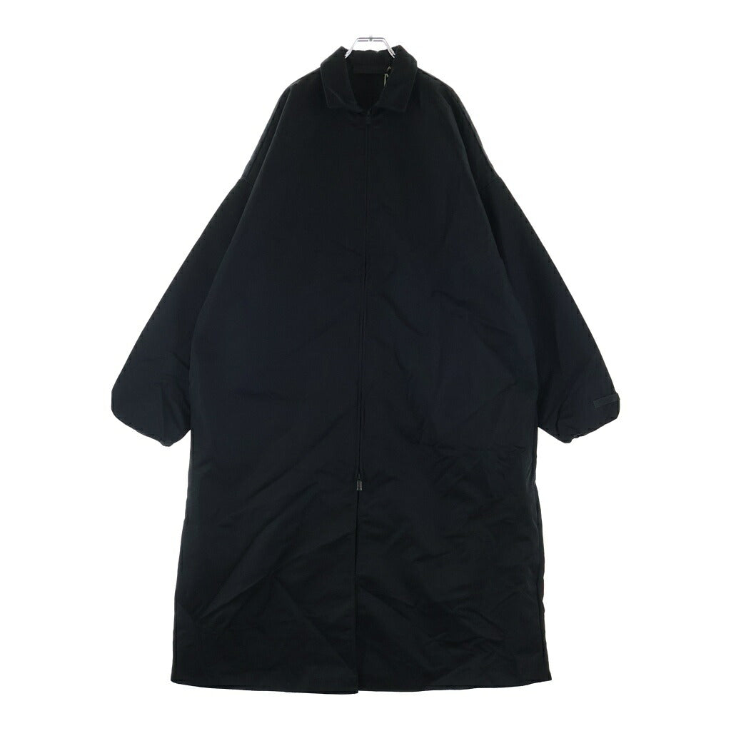 FEAR OF GOD ESSENTIALS(フィアオブゴッド エッセンシャルズ) TEXTURED NYLON TRENCH COAT ナイロントレンチコート ブラック