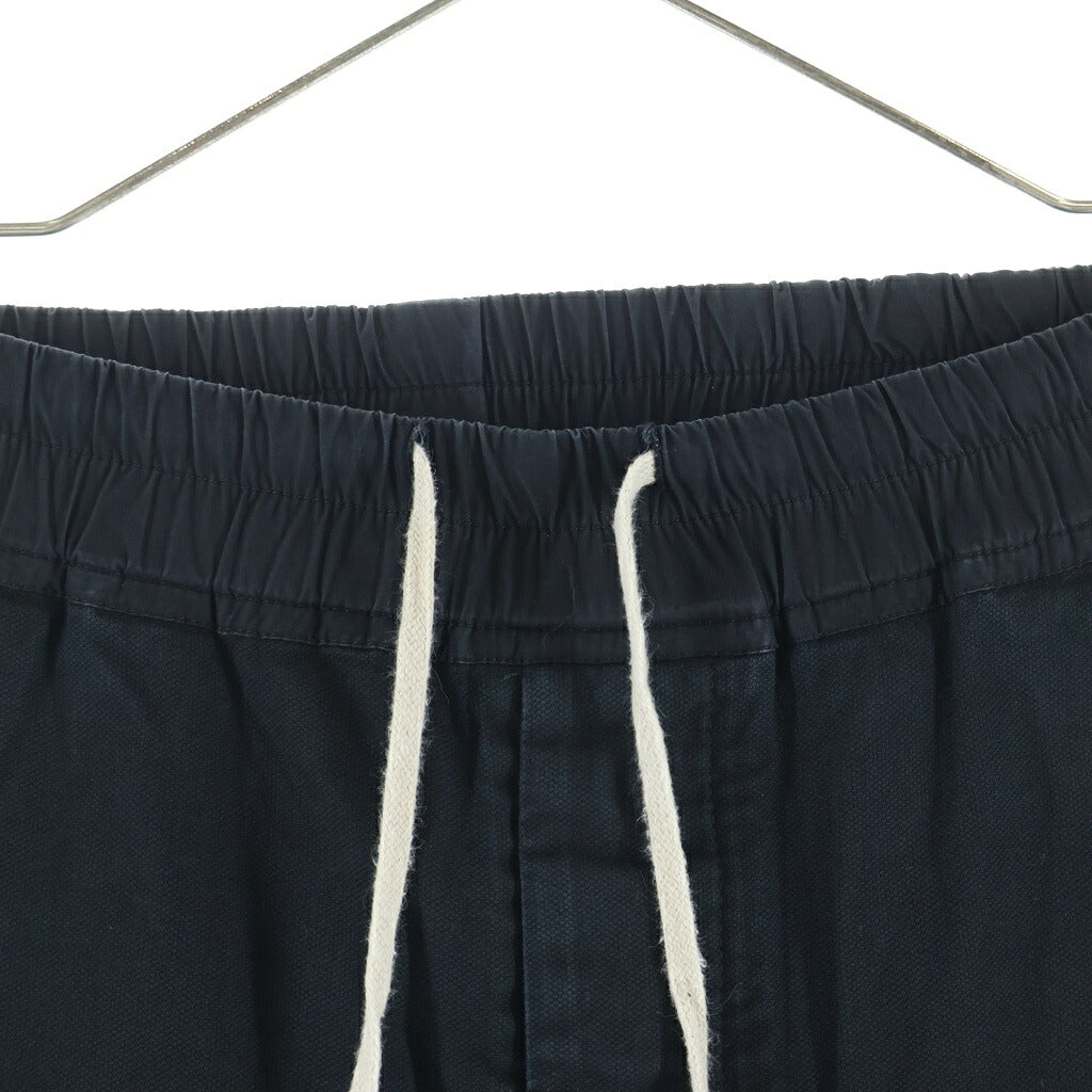 DRKSHDW(ダークシャドウ) 17SS Pantaloni Drawstring Cropped Pants ドローストリング クロップドパンツ ブラック DU17S5373-KC