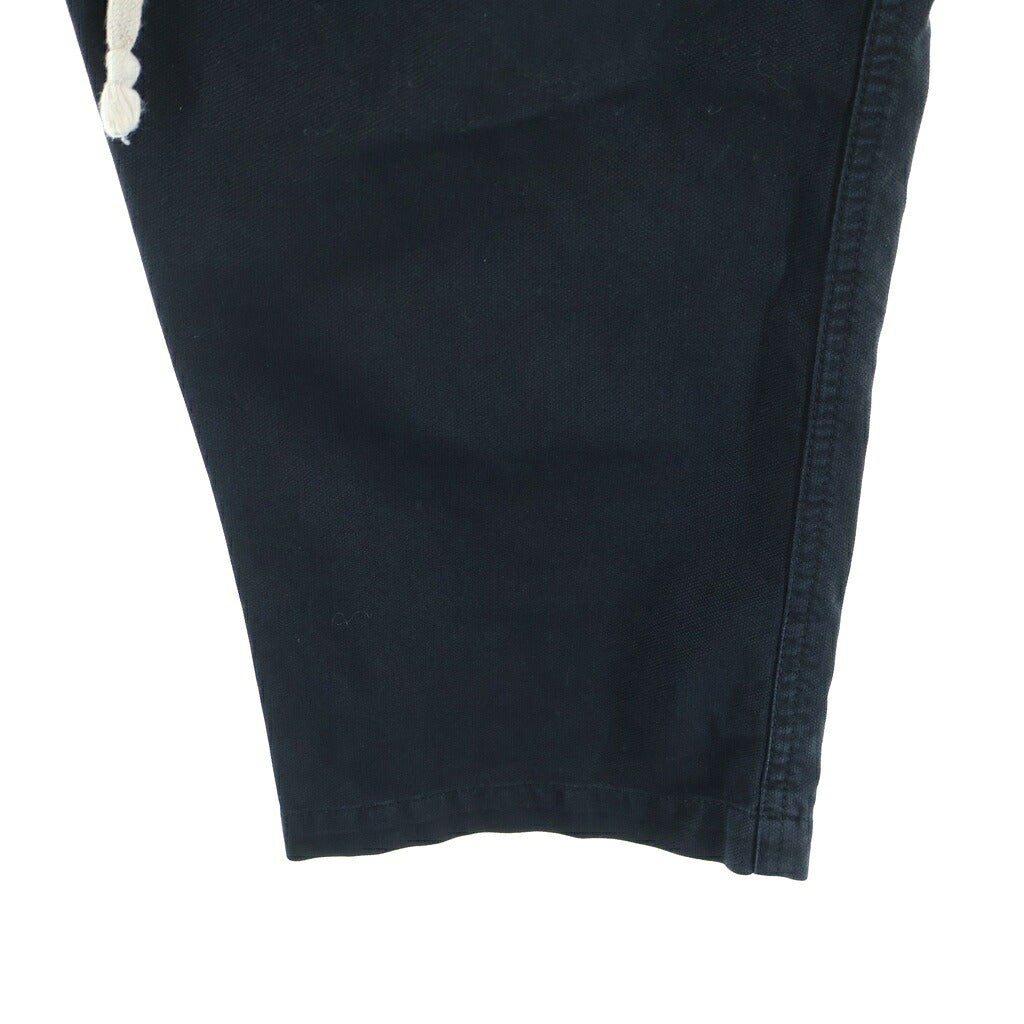 DRKSHDW(ダークシャドウ) 17SS Pantaloni Drawstring Cropped Pants ドローストリング クロップドパンツ ブラック DU17S5373-KC