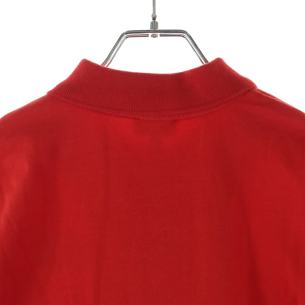 KENZO(ケンゾー) Tiger Zip Polo Shirt 半袖ポロシャツ レッド F952TO782955