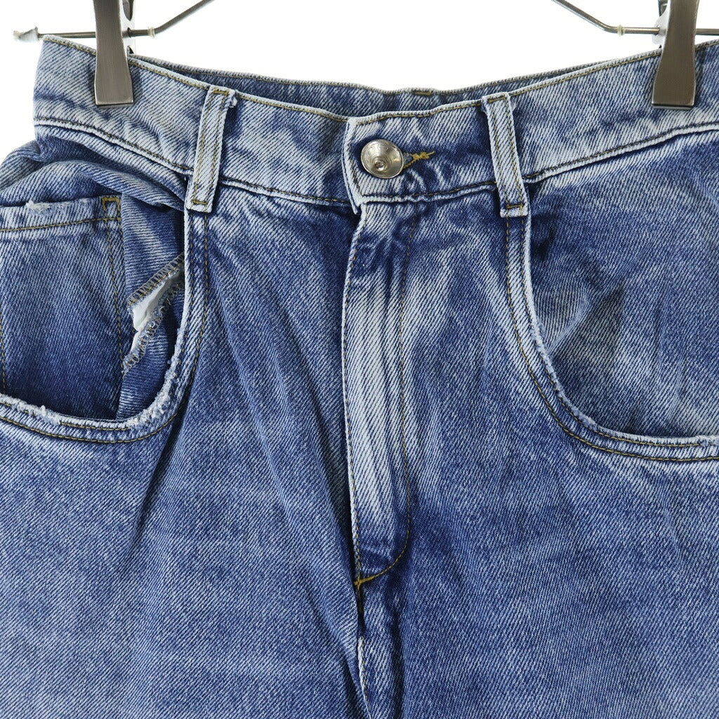 Maison Margiela(メゾンマルジェラ) 18AW PANTS 5 POCKETS スラッシュディティール ダメージ加工デニムパンツ インディゴ S30513 S51LA0051