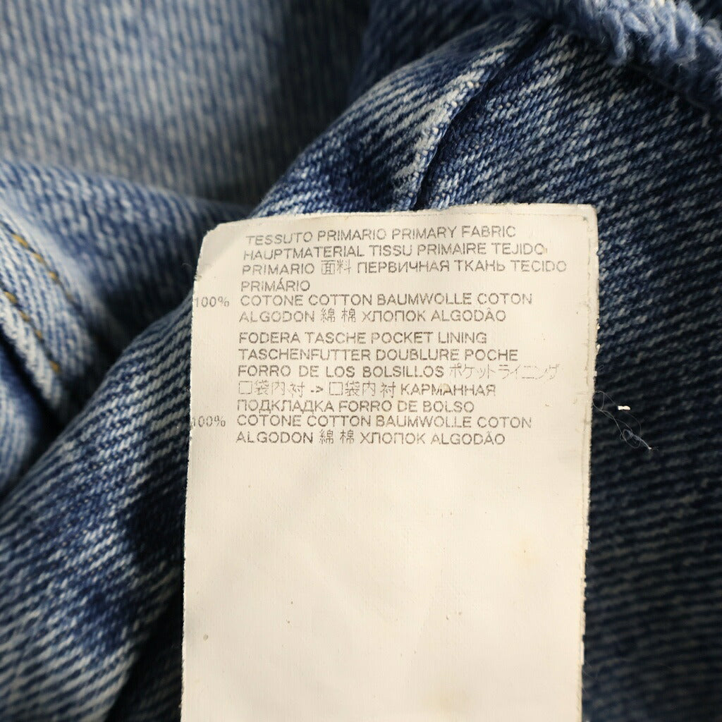 Maison Margiela(メゾンマルジェラ) 18AW PANTS 5 POCKETS スラッシュディティール ダメージ加工デニムパンツ インディゴ S30513 S51LA0051
