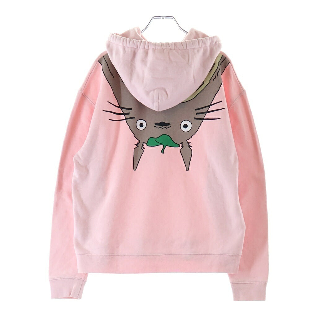 LOEWE(ロエベ) My Neighbor Totoro Hoodie となりのトトロ プルオーバースウェットパーカー フーディー ピンク S848Y25X04