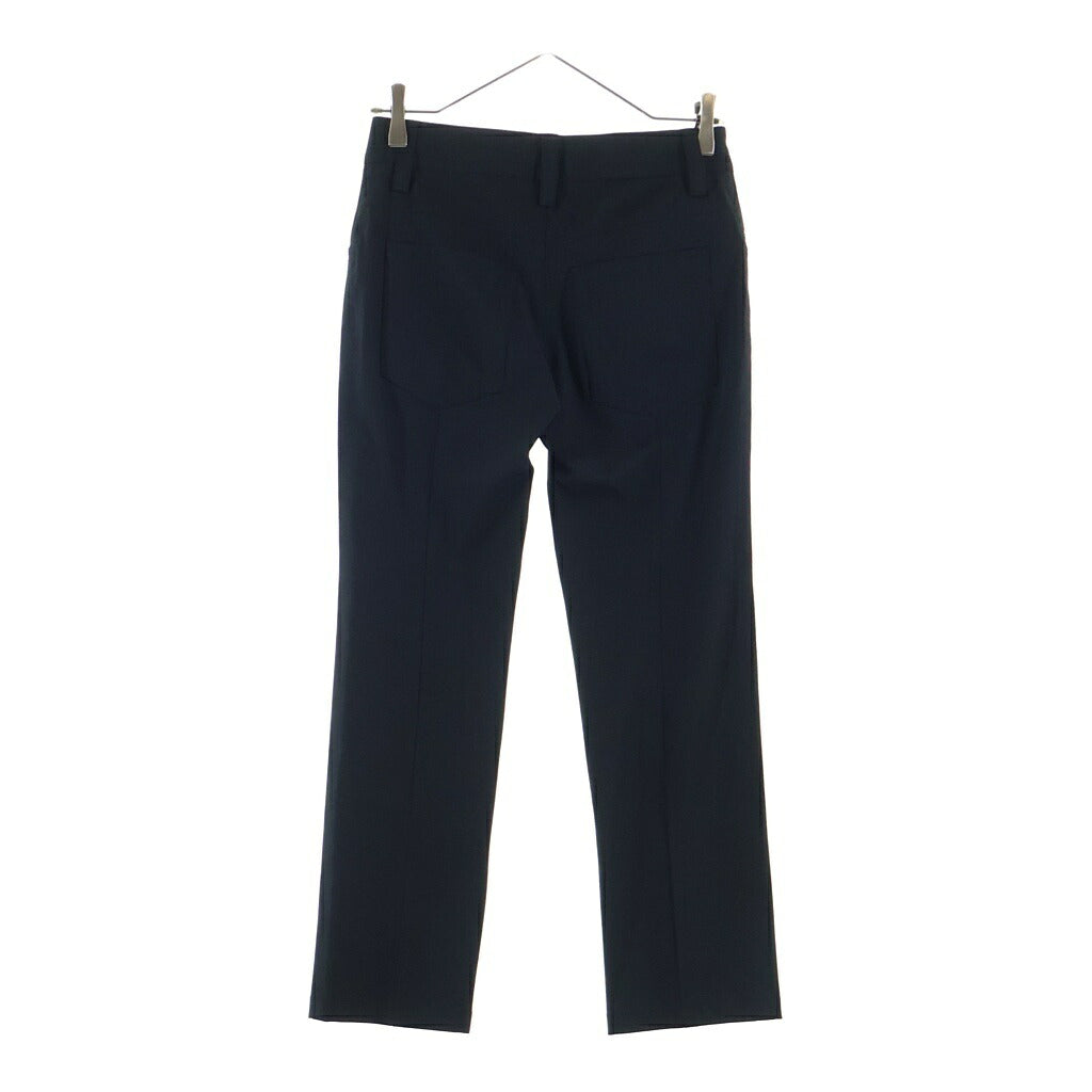 PRADA(プラダ) Nylon Pants ラバーロゴ ナイロンテーパードパンツ ブラック レディース 22H784