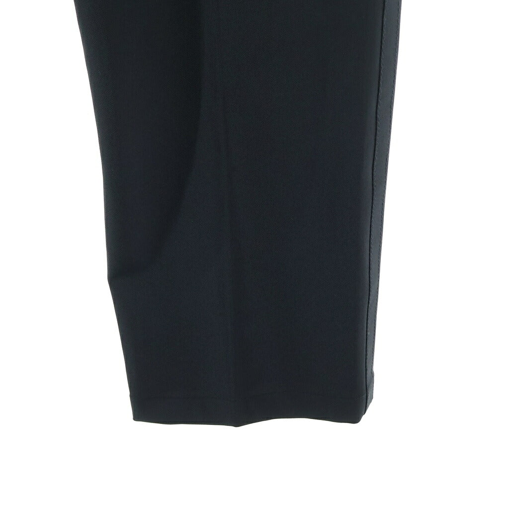 PRADA(プラダ) Nylon Pants ラバーロゴ ナイロンテーパードパンツ ブラック レディース 22H784