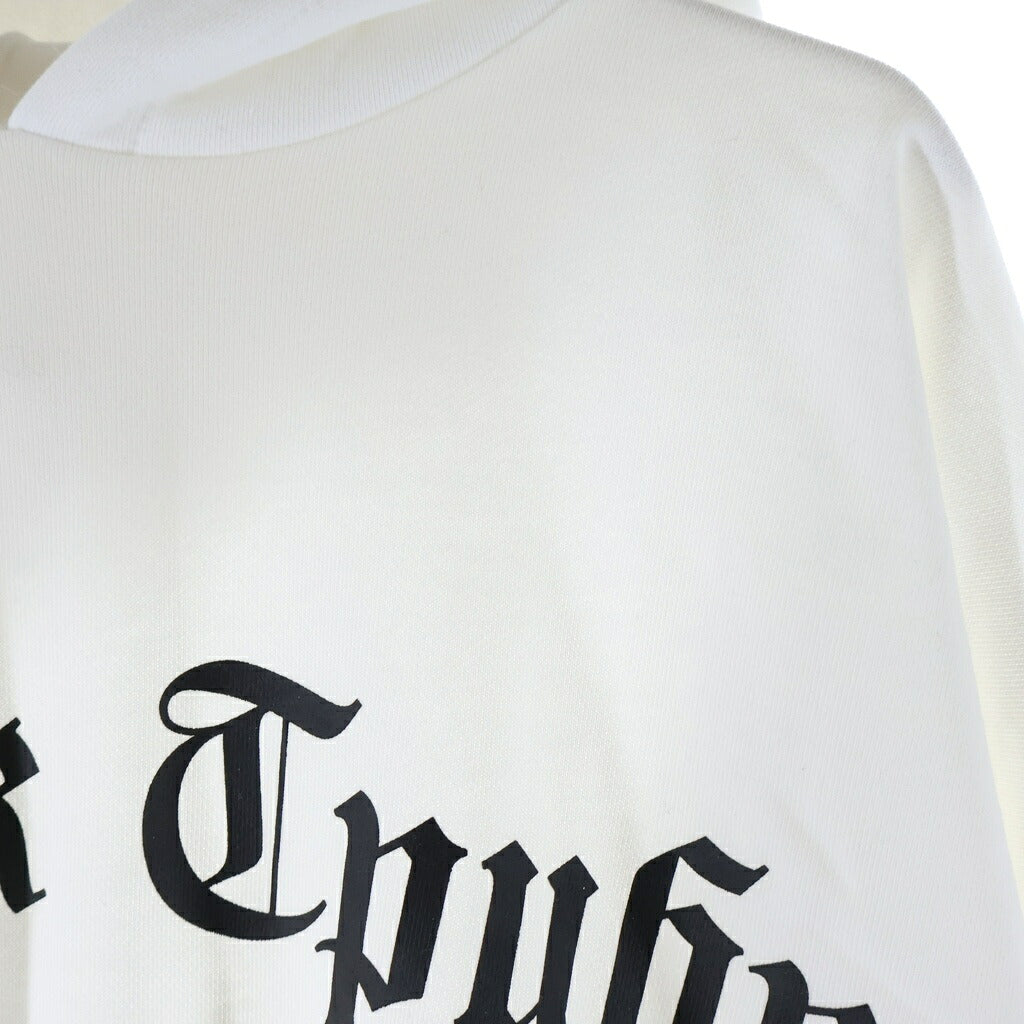YEEZY(イージー) Gosha Rubchinskiy Tribune Herald HD-01 Hoodie ゴーシャラブチンスキー プルオーバースウェットパーカー フーディー ホワイト