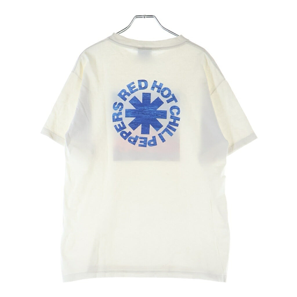 VINTAGE(ヴィンテージ) 90S RED HOT CHILI PEPPERS CALIFORNICATION 1999 レッド・ホット・チリペッパー カリフォリニケーション 両面プリント クルーネック半袖Tシャツ ホワイト