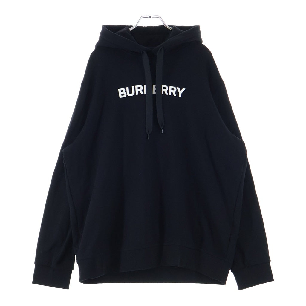 BURBERRY(バーバリー) フロントエンボスロゴプリント パーカー フーディー ブラック CNSOUFOU1QUA