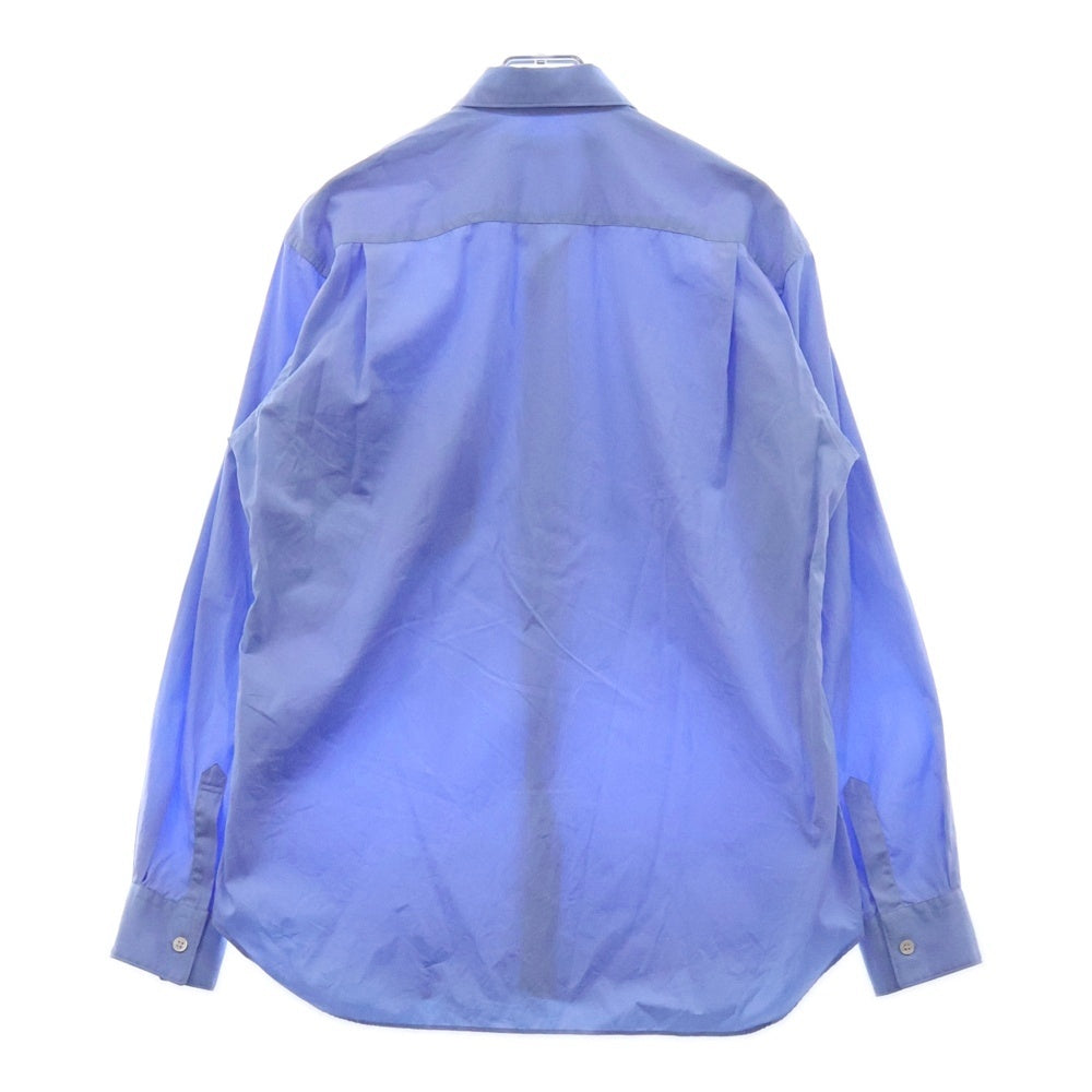 COMME des GARCONS SHIRT(コムデギャルソンシャツ) Cotton Poplin Shirt コットンポプリン 長袖シャツ ブルー FZ-B021