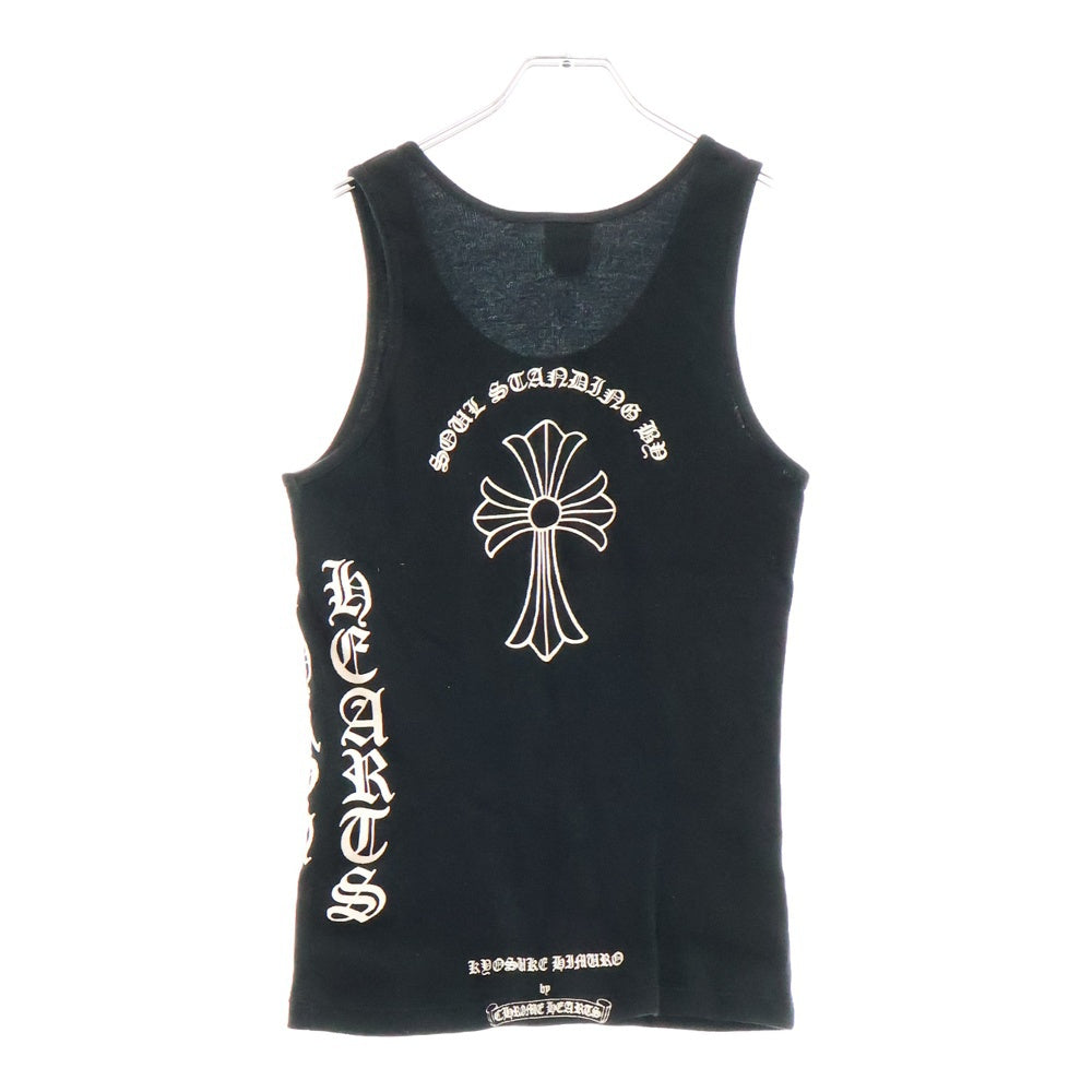 CHROME HEARTS(クロムハーツ) ×氷室京介 バックプリントロゴ タンクトップ ブラック