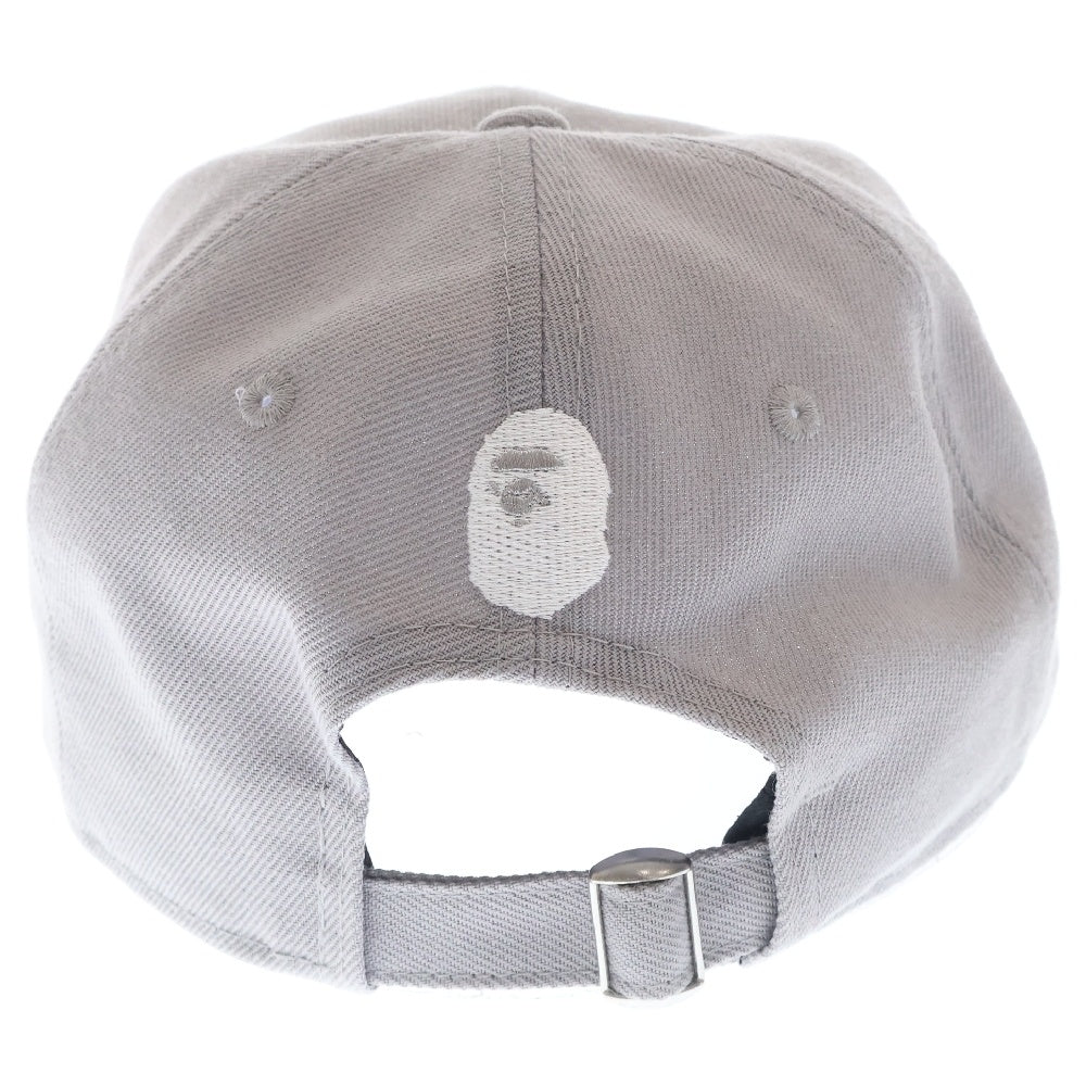 A BATHING APE(アベイシングエイプ) ×NEW ERA 9Twenty 刺繍ロゴベースボールキャップ グレー 9Twenty