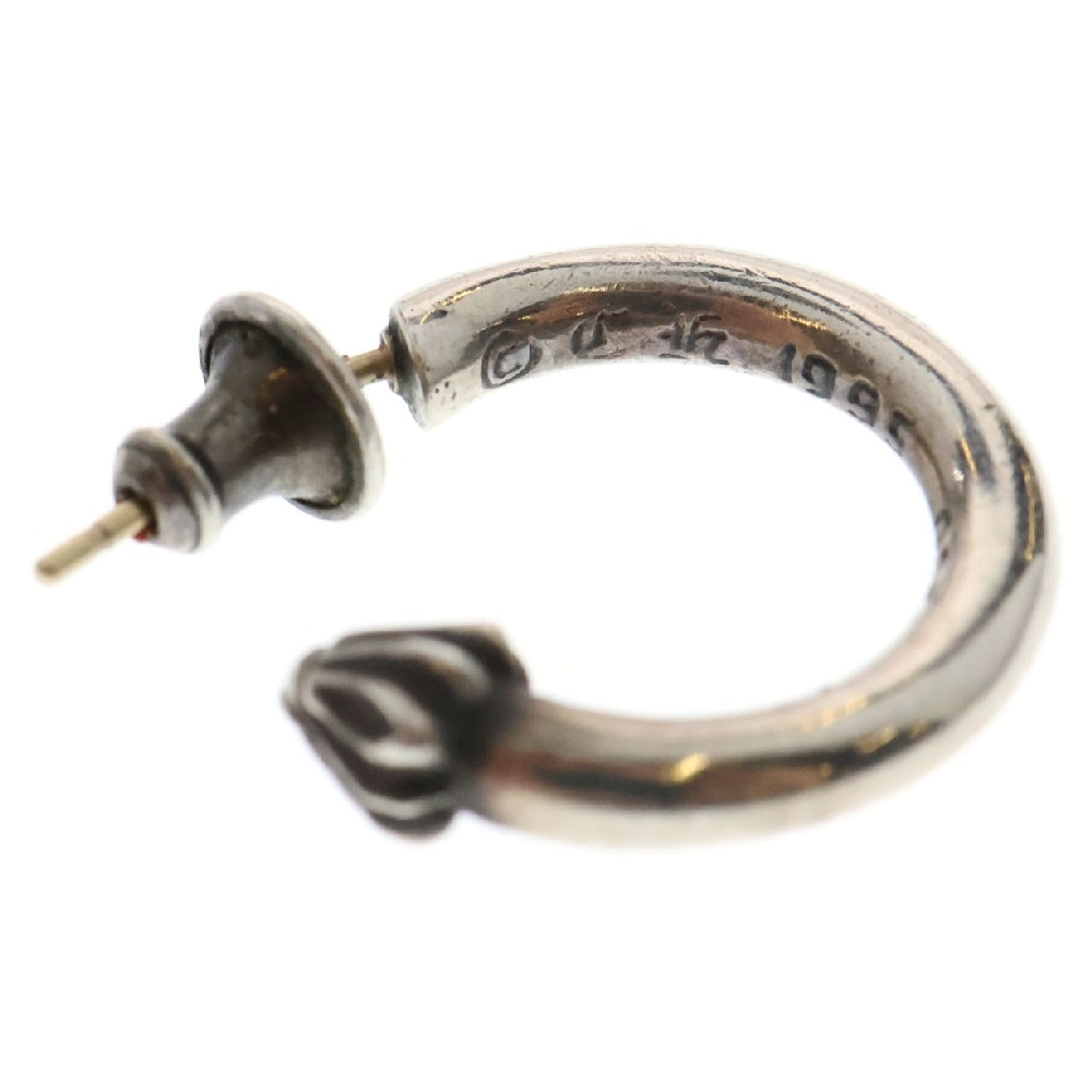 CHROME HEARTS(クロムハーツ) HOOP PLAIN プレーン フープピアス シルバー BCA101