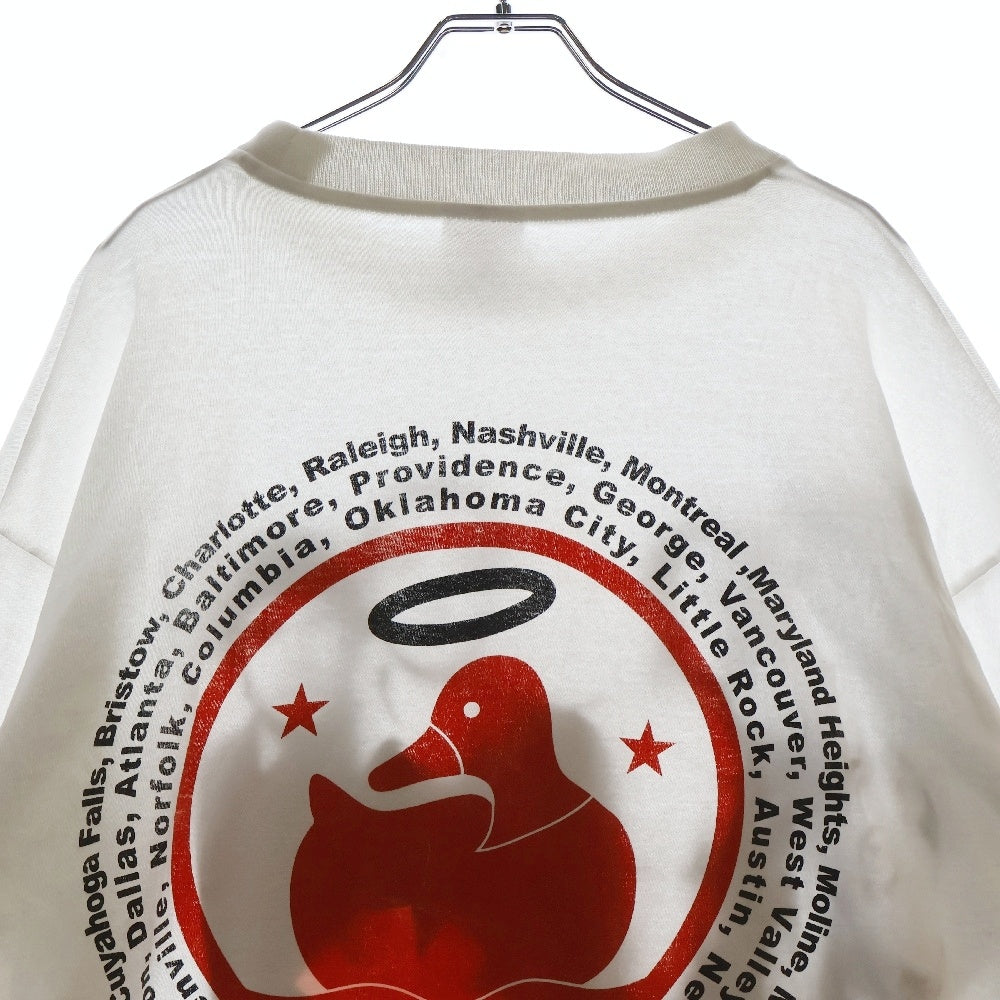 NO BRAND(ノーブランド) 90S レッドホットチリペッパーズ ヴィンテージ ロングTシャツ ホワイト XL
