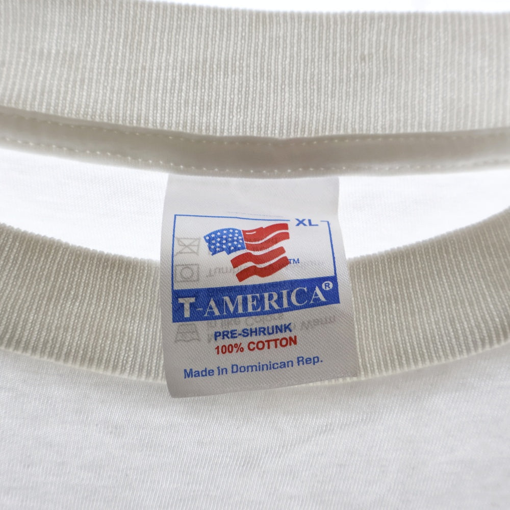 NO BRAND(ノーブランド) 90S レッドホットチリペッパーズ ヴィンテージ ロングTシャツ ホワイト XL