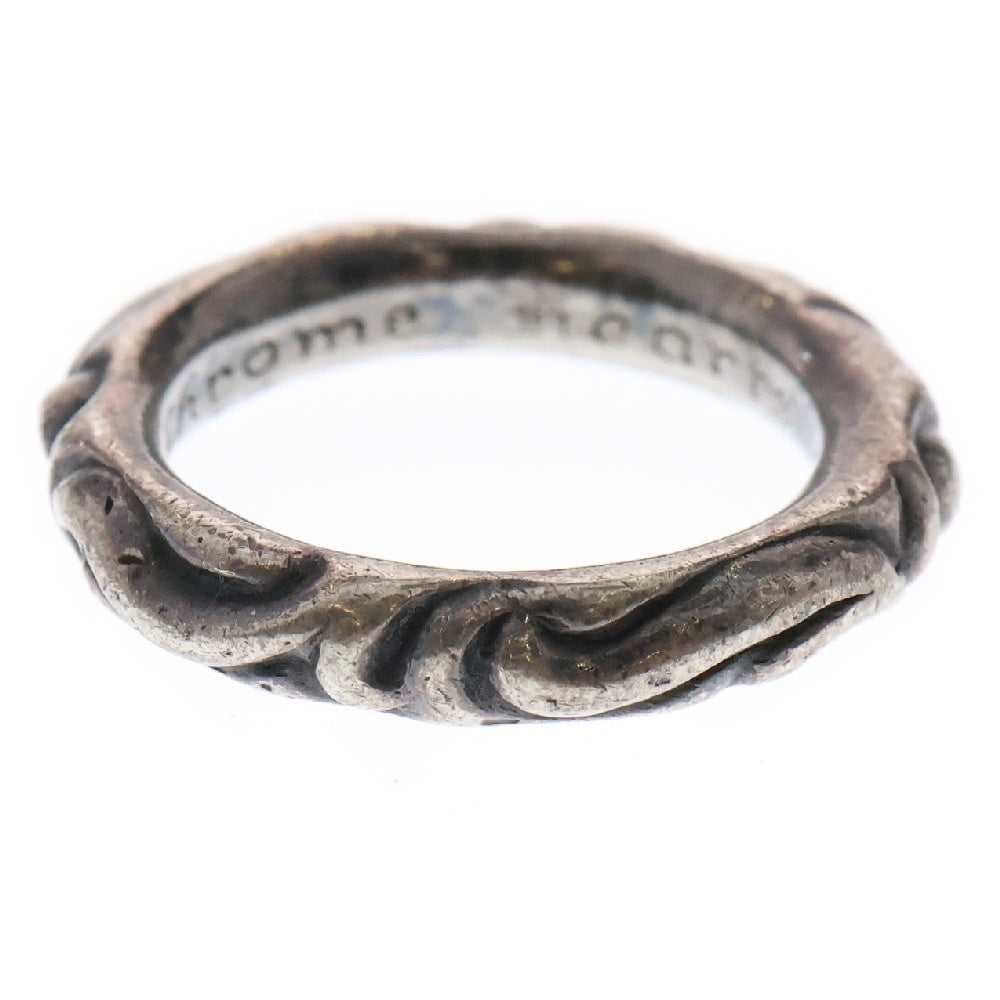CHROME HEARTS(クロムハーツ) SCRL BAND スクロールバンド リング シルバー BCA351 8.5号